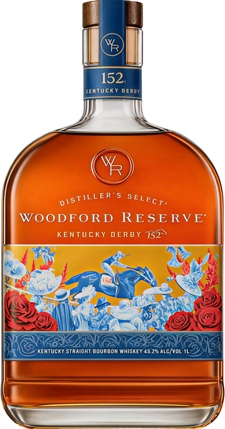 Woodford Reserve Kentucky Derby® 152 Limited Edition Bourbon Whiskey (1L)