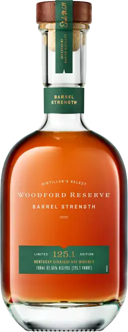 Woodford Reserve Barrel Strength 125.1 Proof Rye Whiskey (700mL)