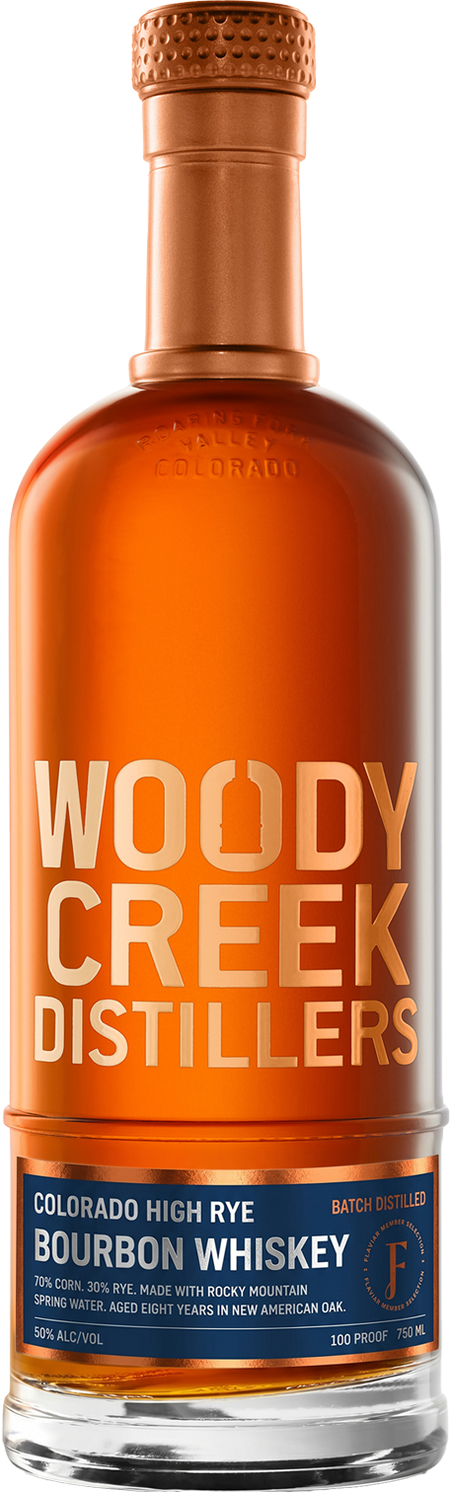 Woody Creek 8 Year Old Colorado High Rye Bourbon Whiskey