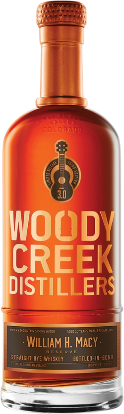 Woody Creek Distillers William H. Macy Reserve 10 Year Old Straight Rye Whiskey