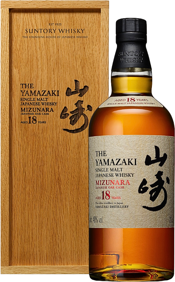 Yamazaki 18 Year Mizunara Oak 2026 Release Japanese Whisky (700mL Yamazaki 18 Year Mizunara Oak 2026 Release Japanese Whisky (700mL