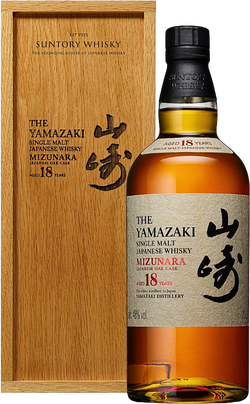 Yamazaki 18 Year Mizunara Oak 2025 Release Japanese Whisky (700mL)