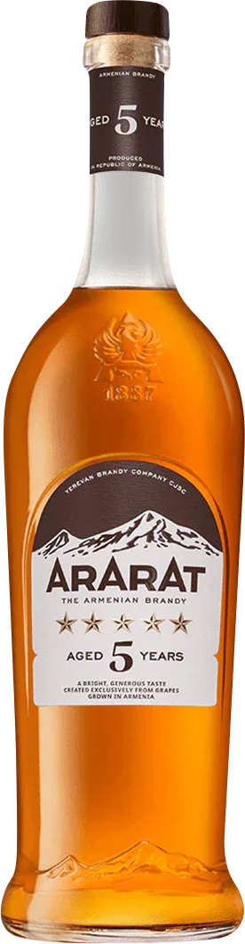 Ararat 5 Stars V.S. 5 Year Old Brandy (700mL)