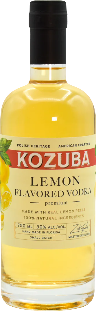 Kozuba Lemon Flavored Vodka