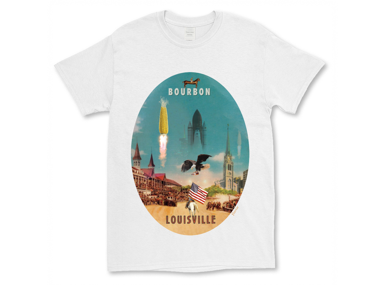 Carousel collection T-shirt - Louisville (Male - XXL)