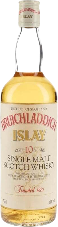 Bruichladdich 10 Year Old 4/5 Quart Scotch Whisky (757mL)