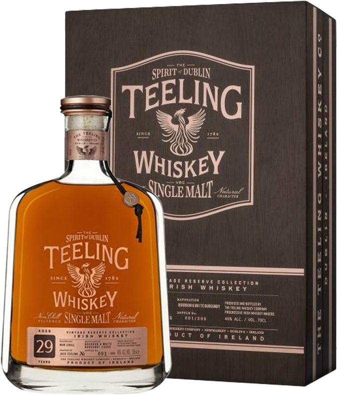 Teeling 29 Year Old Vintage Reserve Single Malt Irish Whiskey