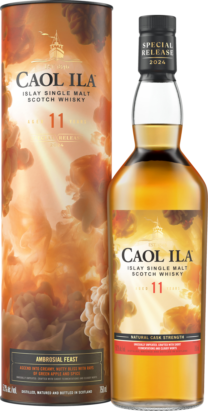Caol Ila Ambrosial Feast 11 Year Old Special Releases 2024 Single