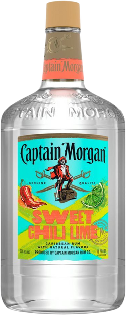 Captain Morgan Sweet Chili Lime Caribbean Rum (1.75L)