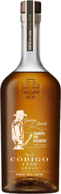 Código 1530 George Strait Cowboys and Dreamers Añejo Tequila