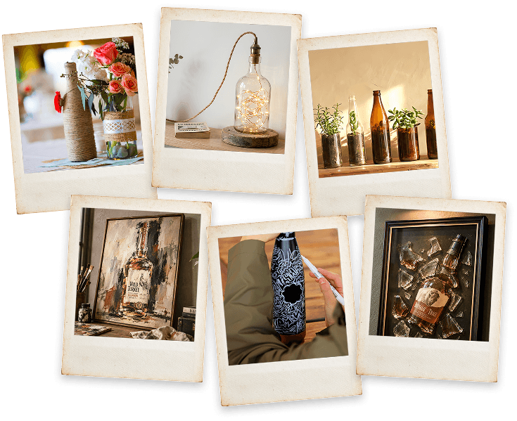 Whiskey inspired artworks