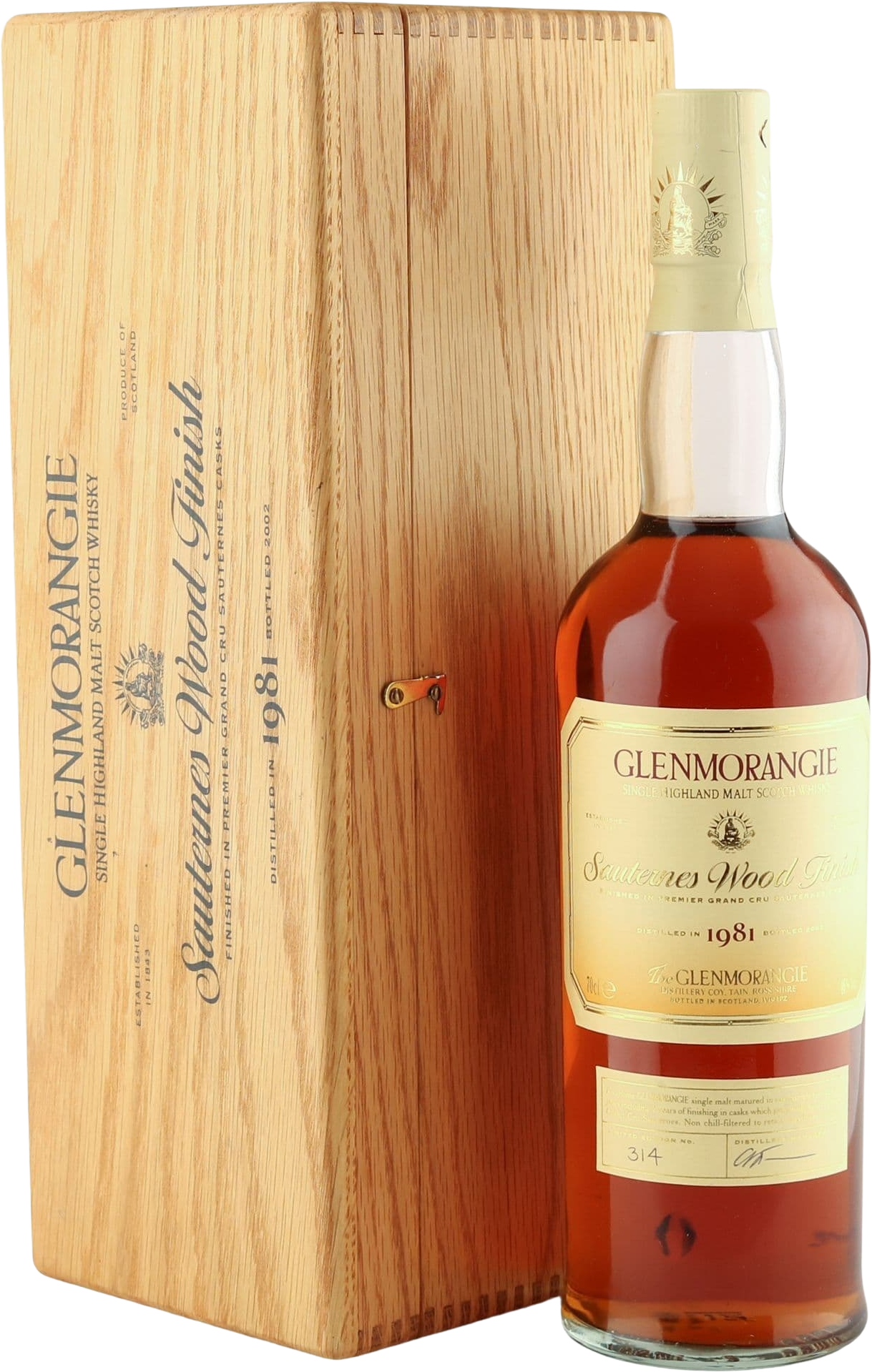 Glenmorangie 1981 Sauternes Wood Finish