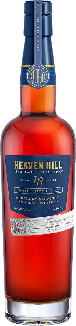 Heaven Hill Heritage Collection 18 Year Old 2024 Release Kentucky Straight Bourbon Whiskey