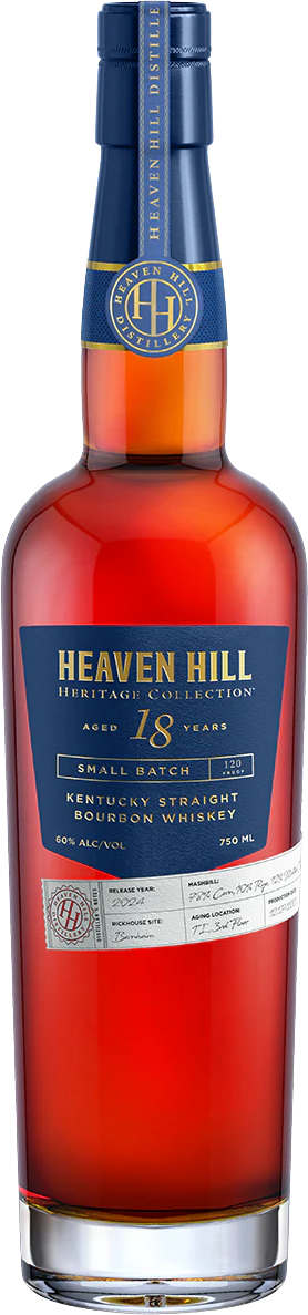 Heaven Hill Heritage Collection 18 Year Old 2024 Release Kentucky Straight Bourbon Whiskey