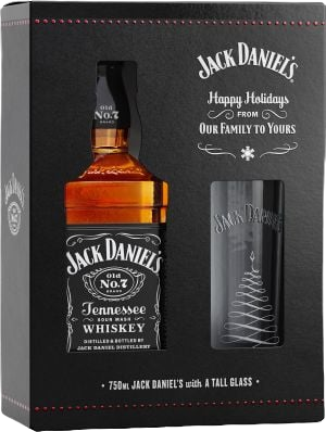 Jack Daniel's Old No. 7 Tennessee Whiskey Glass Gift Set