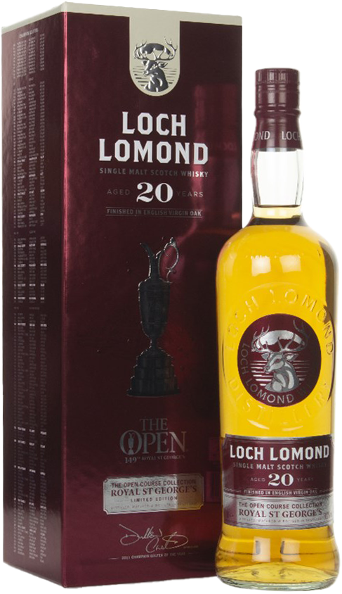 Loch Lomond The Open Course Collection Royal St George's 20 Year Old Single Malt Scotch Whisky