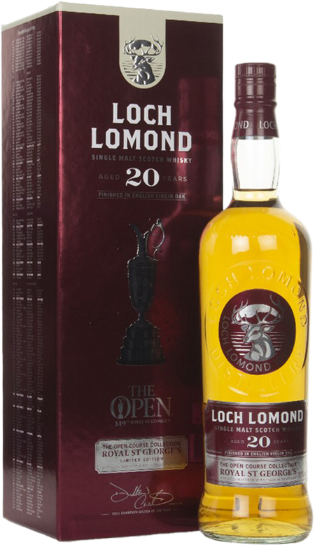 Loch Lomond The Open Course Collection Royal St George's 20 Year Old Single Malt Scotch Whisky