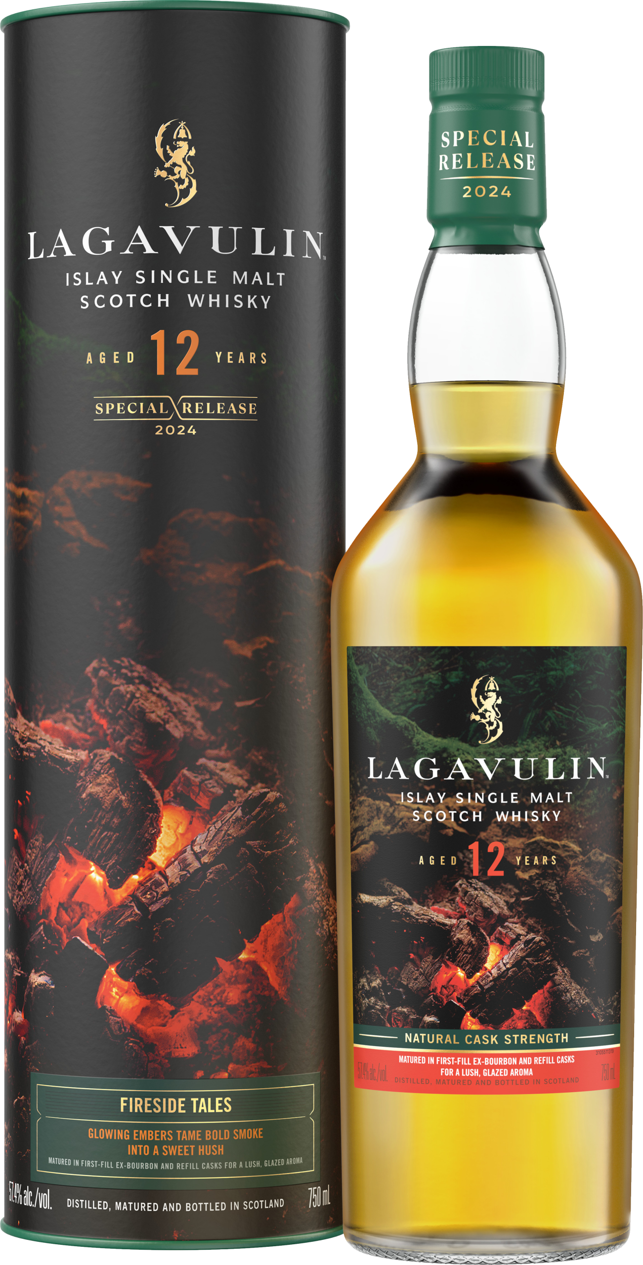 Lagavulin Fireside Tales 12 Year Old Special Release 2024 Islay Single Malt Scotch Whisky