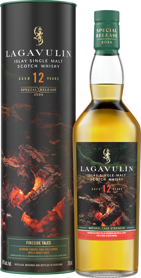 Lagavulin Fireside Tales 12 Year Old Special Release 2024 Islay Single Malt Scotch Whisky