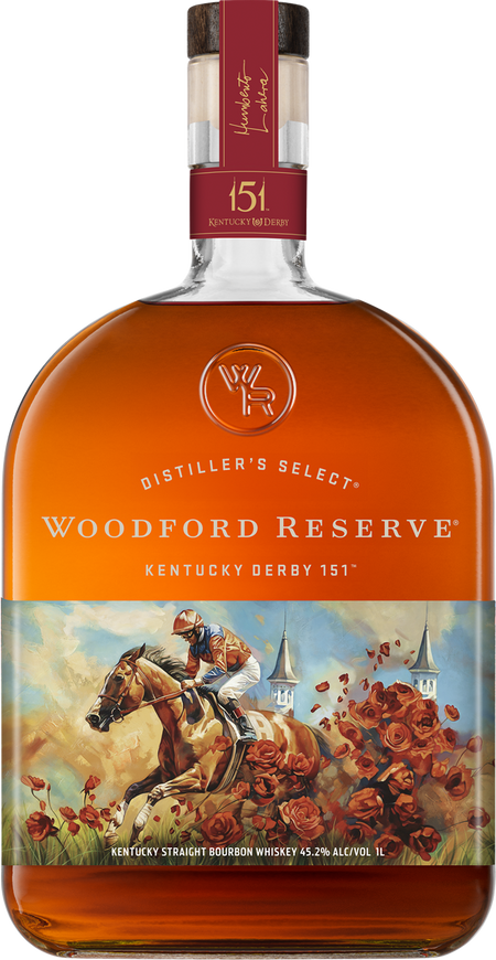 Woodford Reserve Kentucky Derby® 151 Limited Edition Bourbon Whiskey (1L)